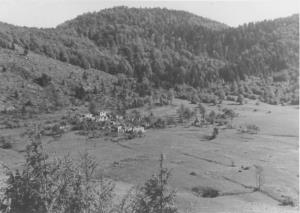 Ruševine vasi Ponikve, 1959